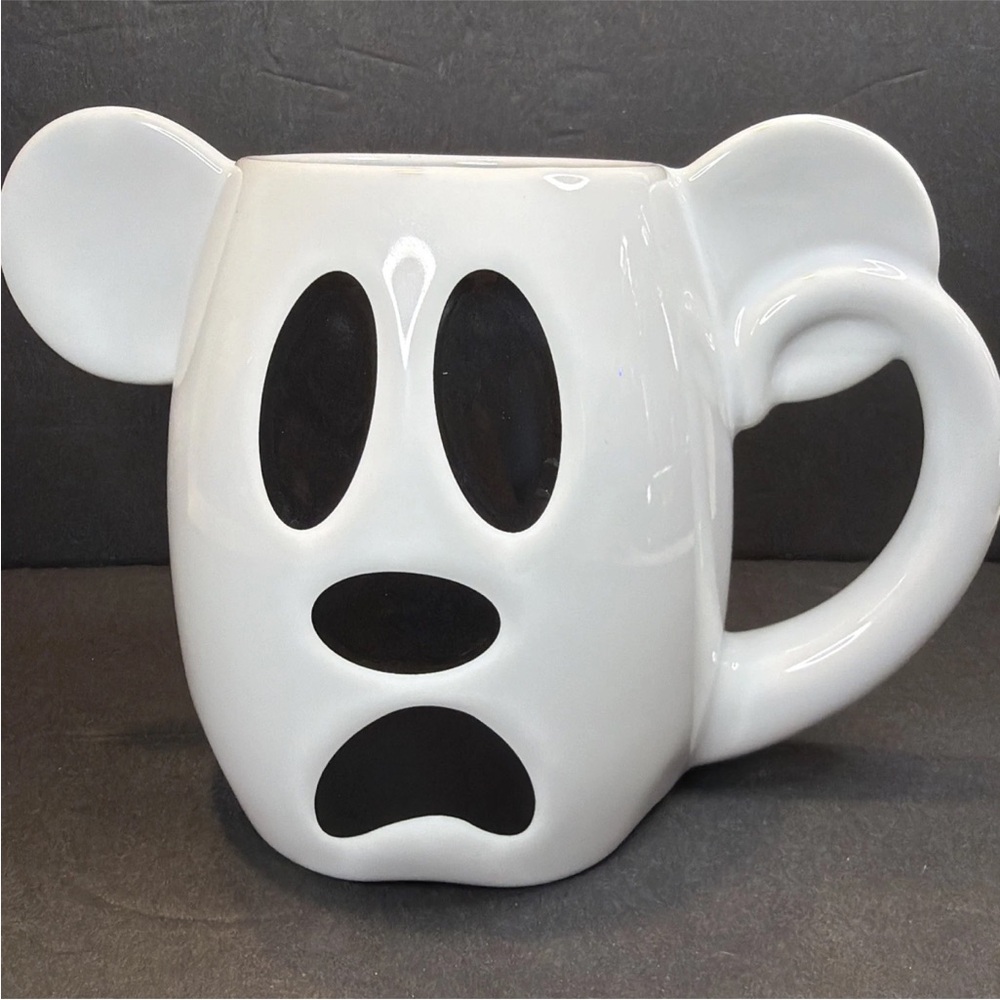 New Disney Parks Coffee Mug MICKEY MOUSE Ghost "Boo To You!" Halloween Cup - Picture 9 of 9